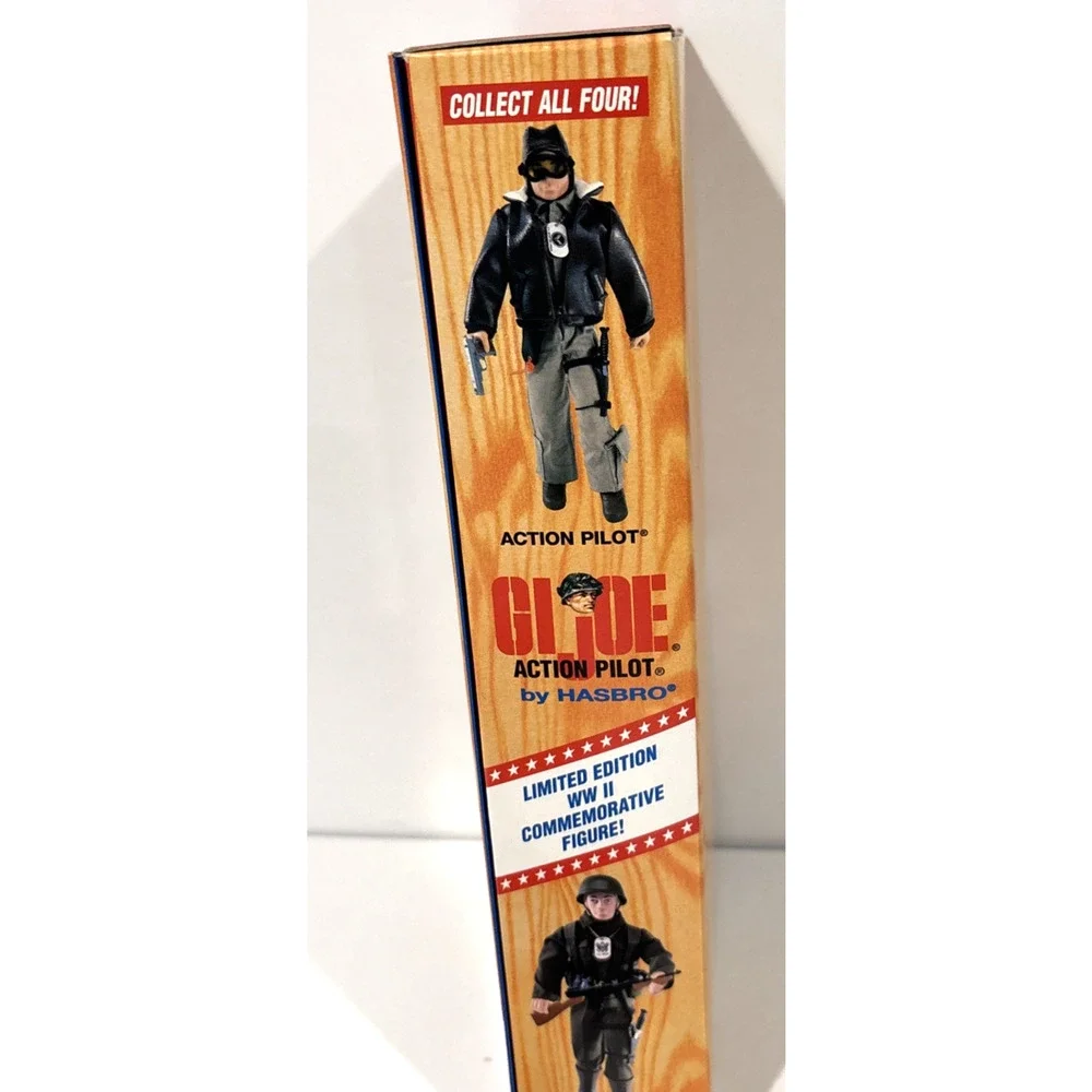 VTG 1995 GI Joe Action Pilot WWII Action Figure 50th Anniversary Limited New